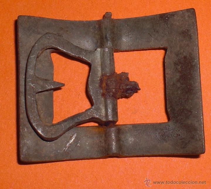 Antig&uuml;edades: Antigua hebilla de zapato de 1800 - Foto 2