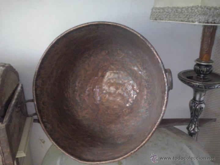 Antig&uuml;edades: GRAN CALDERO DE COBRE - Foto 2