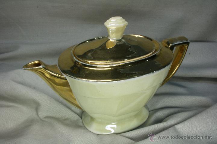 Antig&uuml;edades: Conjunto de T&eacute;. Art dec&oacute;. Limoges. Francia - Foto 12
