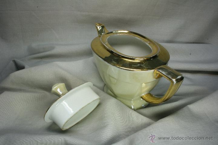 Antig&uuml;edades: Conjunto de T&eacute;. Art dec&oacute;. Limoges. Francia - Foto 14