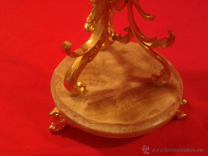 Antig&uuml;edades: Candelabro de 4 brazos - Foto 3