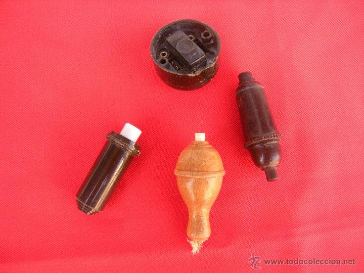 Antig&uuml;edades: LLAVE INTERRUPTOR DE LUZ, LOTE DE 4 - Foto 2