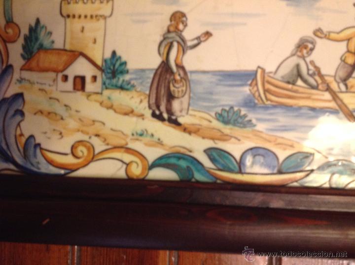 Antig&uuml;edades: gran azulejo de manises - Foto 8