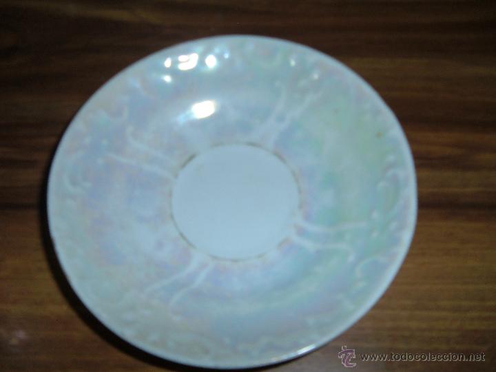 Antig&uuml;edades: 5 tazas antiguas nacaradas - Foto 6