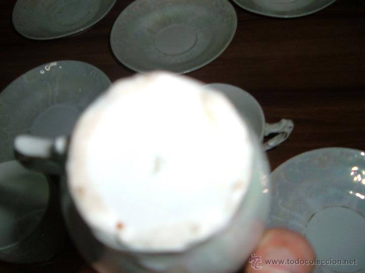Antig&uuml;edades: 5 tazas antiguas nacaradas - Foto 7