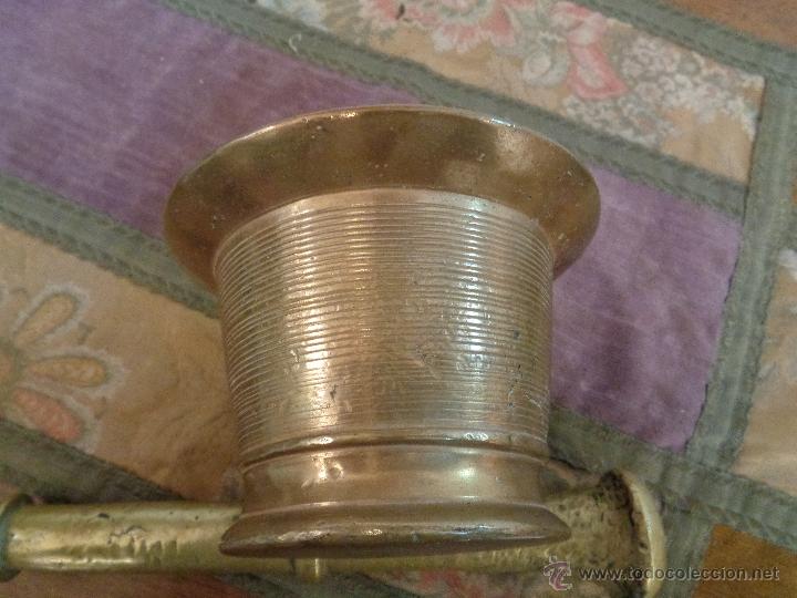 Antig&uuml;edades: ALMIREZ FARMACIA BRONCE S XIX - Foto 3