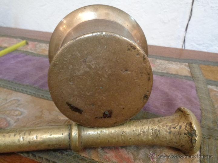 Antig&uuml;edades: ALMIREZ FARMACIA BRONCE S XIX - Foto 5