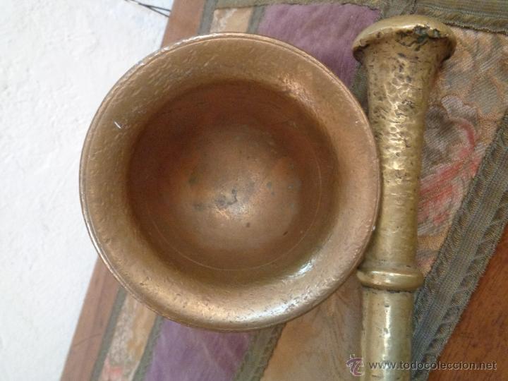 Antig&uuml;edades: ALMIREZ FARMACIA BRONCE S XIX - Foto 6