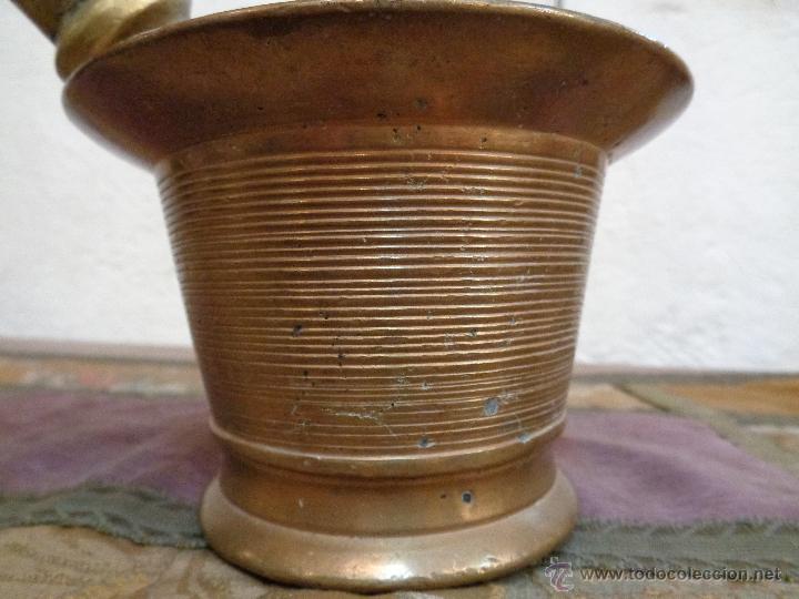 Antig&uuml;edades: ALMIREZ FARMACIA BRONCE S XIX - Foto 8