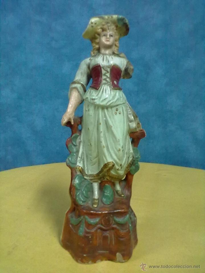 Antig&uuml;edades: DAMA FLORERO TERRACOTA PARA RESTAURAR - Foto 1