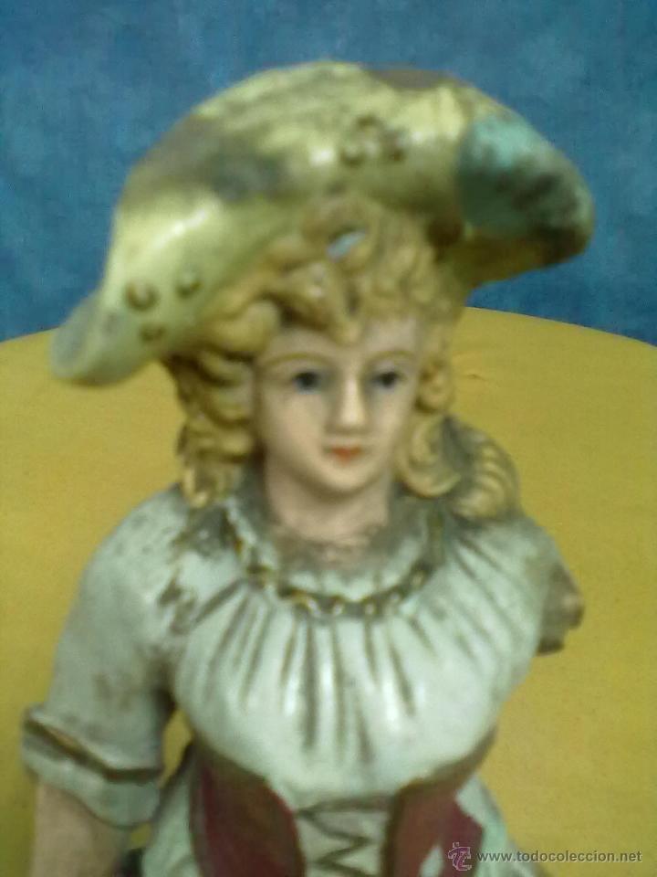 Antig&uuml;edades: DAMA FLORERO TERRACOTA PARA RESTAURAR - Foto 3