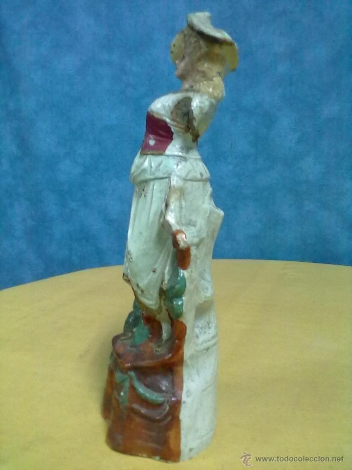 Antig&uuml;edades: DAMA FLORERO TERRACOTA PARA RESTAURAR - Foto 5