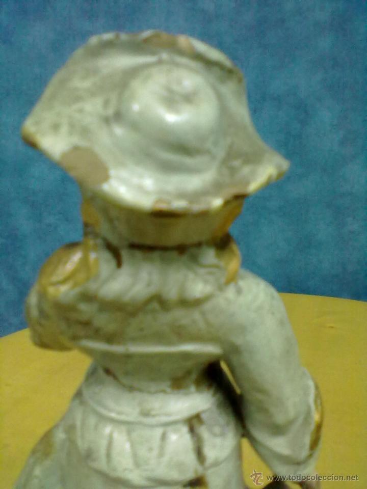 Antig&uuml;edades: DAMA FLORERO TERRACOTA PARA RESTAURAR - Foto 7