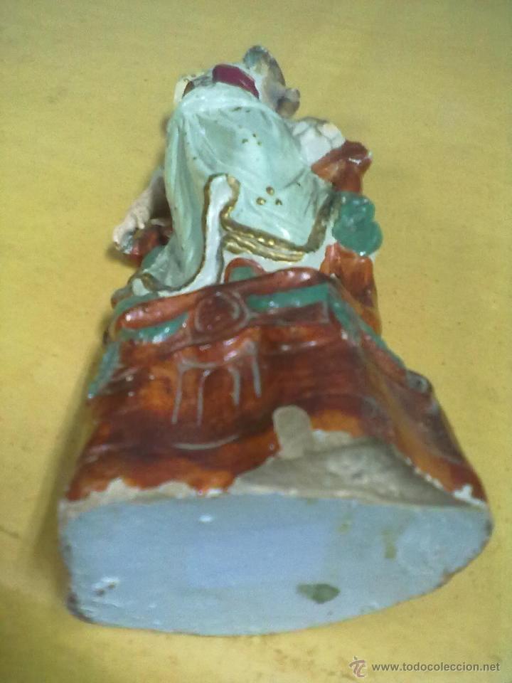 Antig&uuml;edades: DAMA FLORERO TERRACOTA PARA RESTAURAR - Foto 9