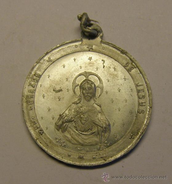 Antig&uuml;edades: Medalla religiosa N&ordf; S&ordf; dels Angels. - Foto 2