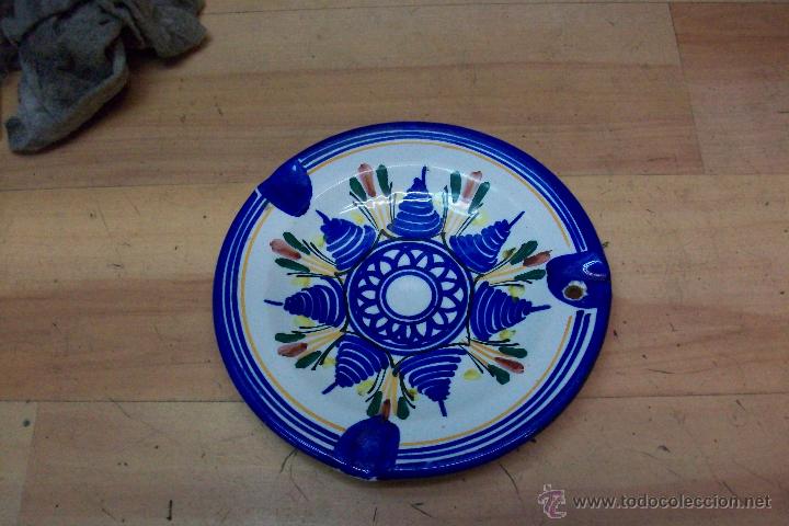 Antig&uuml;edades: ANTIGUO PLATO DE CERAMICA - Foto 1