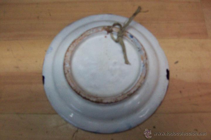 Antig&uuml;edades: ANTIGUO PLATO DE CERAMICA - Foto 2