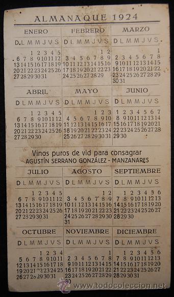 Antig&uuml;edades: ALMANAQUE DE SAN JOSE A&Ntilde;O 1924 - Foto 2