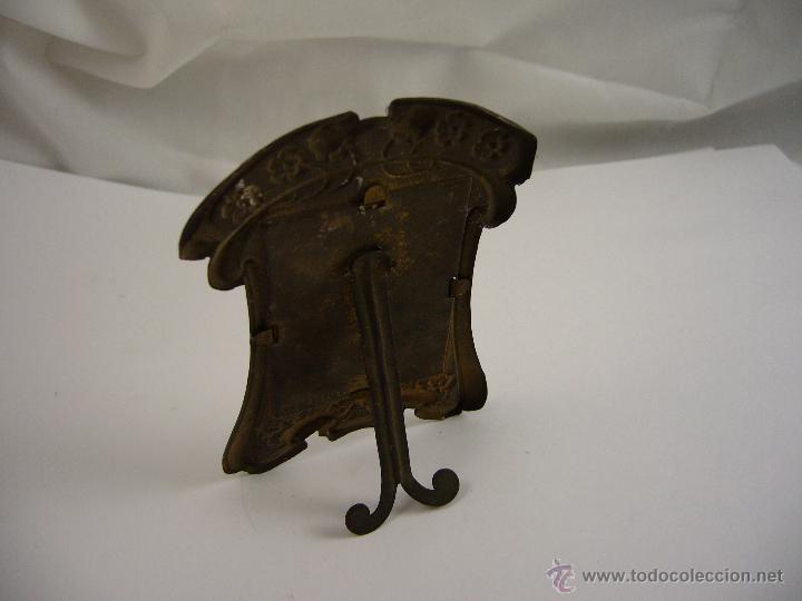 Antig&uuml;edades: cuadro de chapa religiosas muy antiguo - Foto 4