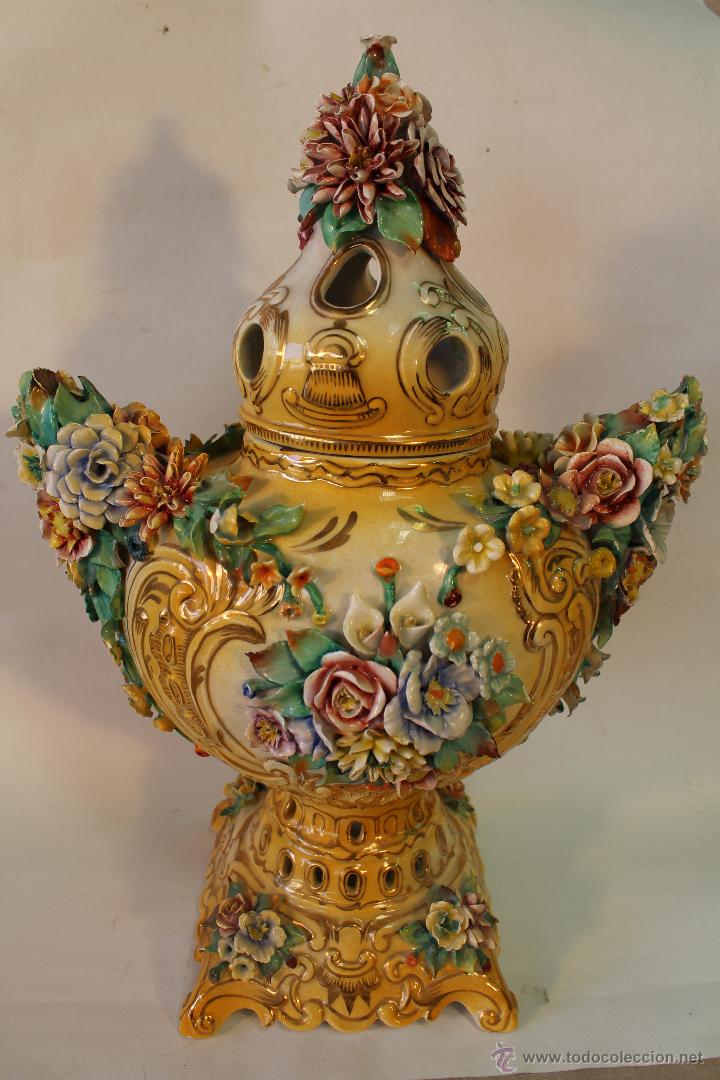 Antig&uuml;edades: JARRON EN PORCELANA - Foto 1