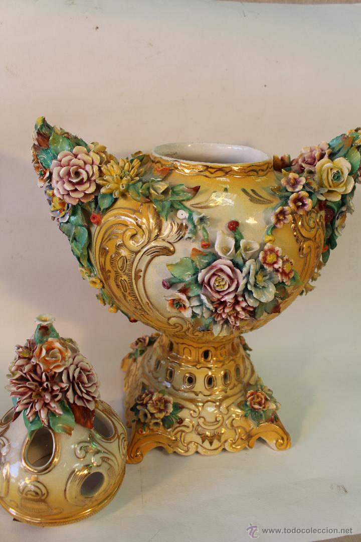 Antig&uuml;edades: JARRON EN PORCELANA - Foto 2