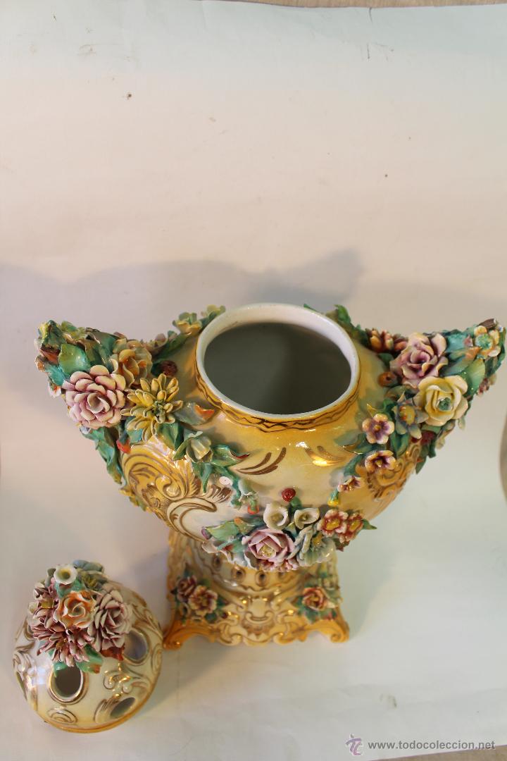 Antig&uuml;edades: JARRON EN PORCELANA - Foto 3