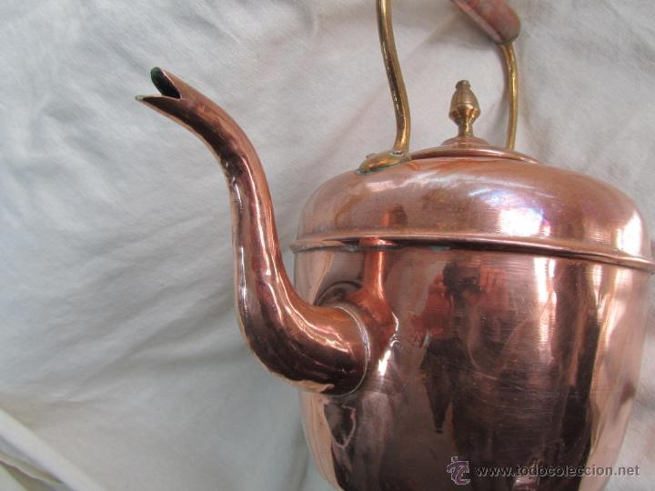 Antig&uuml;edades: Gran tetera de cobre sellada Depos&eacute; - Foto 11