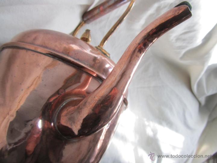 Antig&uuml;edades: Gran tetera de cobre sellada Depos&eacute; - Foto 12