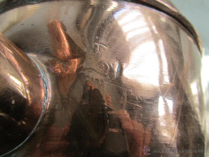 Antig&uuml;edades: Gran tetera de cobre sellada Depos&eacute; - Foto 13