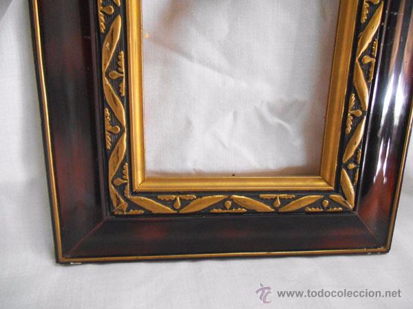 Antig&uuml;edades: ANTIGUO MARCO DE MADERA - Foto 3