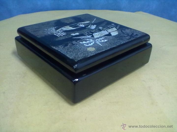 Antig&uuml;edades: CAJA LACA CHINA MADERA LACADA - Foto 3