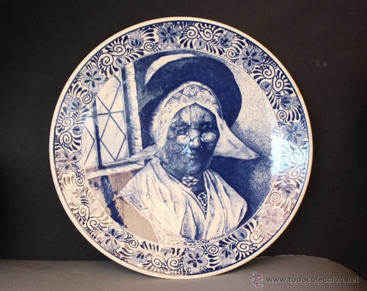 Antig&uuml;edades: Plato de cer&aacute;mica de Delft - Foto 1