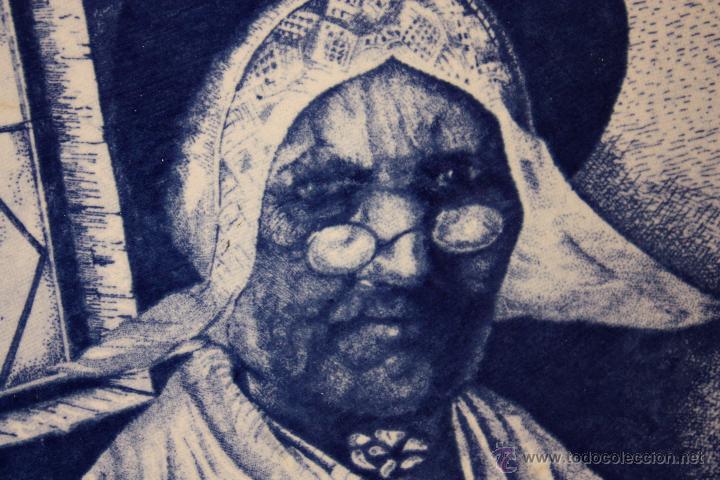 Antig&uuml;edades: Plato de cer&aacute;mica de Delft - Foto 3