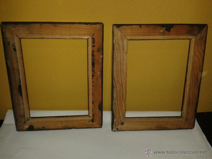 Antig&uuml;edades: pareja de marcos isabelinos - Foto 2