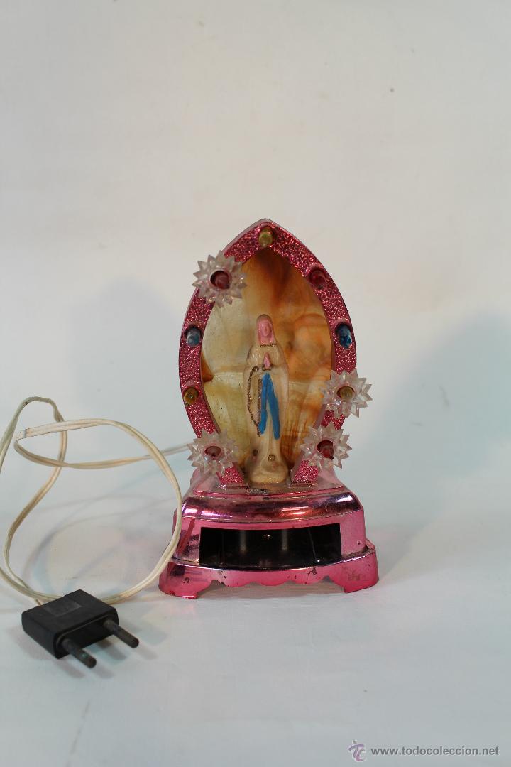 Antiquit&eacute;s: virgen con luces