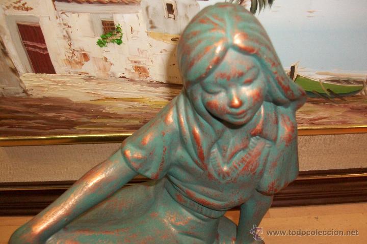 Antig&uuml;edades: ESTATUA DE MUJER - Foto 2