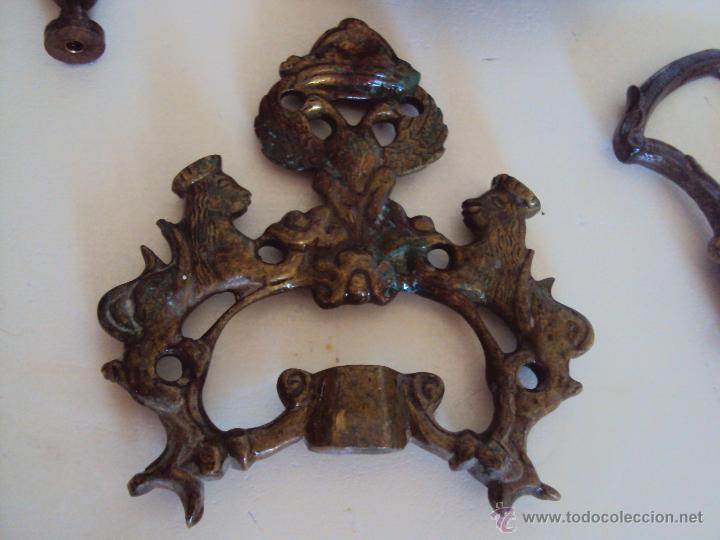 Antig&uuml;edades: ANTIGUA LAMPARA BRONCE - Foto 6
