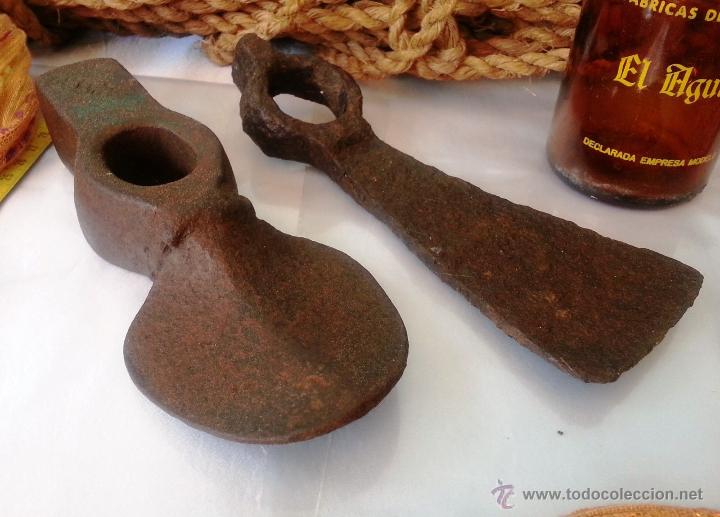 Antig&uuml;edades: ANTIGUA PAREJA DE AZADILLAS, - Foto 1