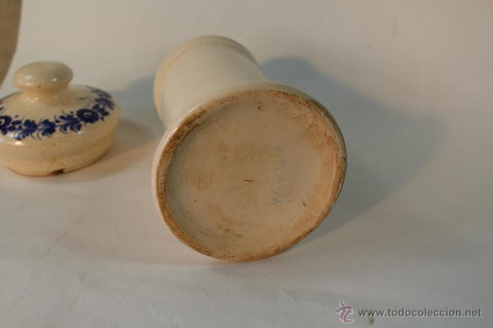 Antig&uuml;edades: albarelo en ceramica - Foto 3