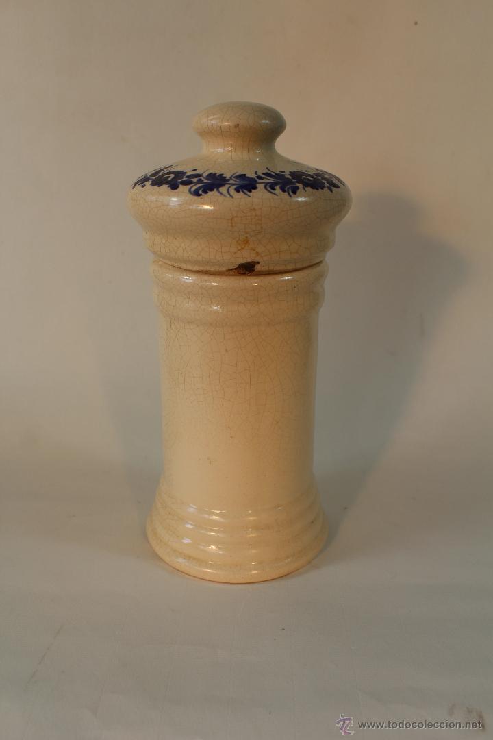Antig&uuml;edades: albarelo en ceramica - Foto 4