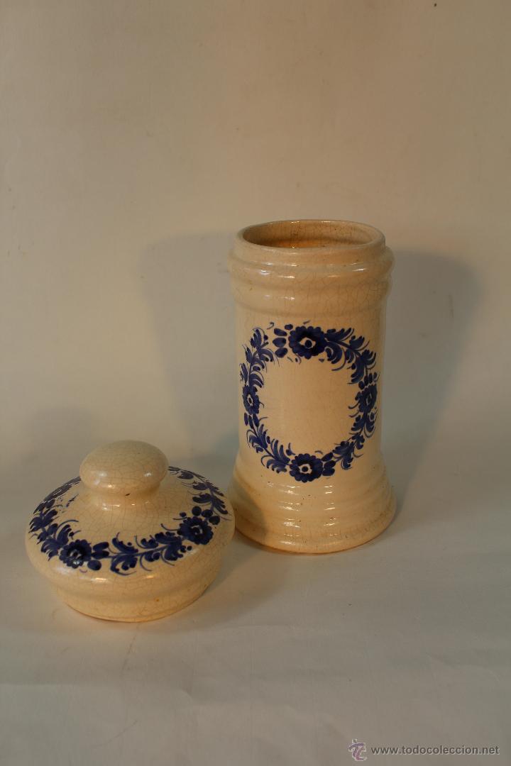 Antig&uuml;edades: albarelo en ceramica - Foto 5