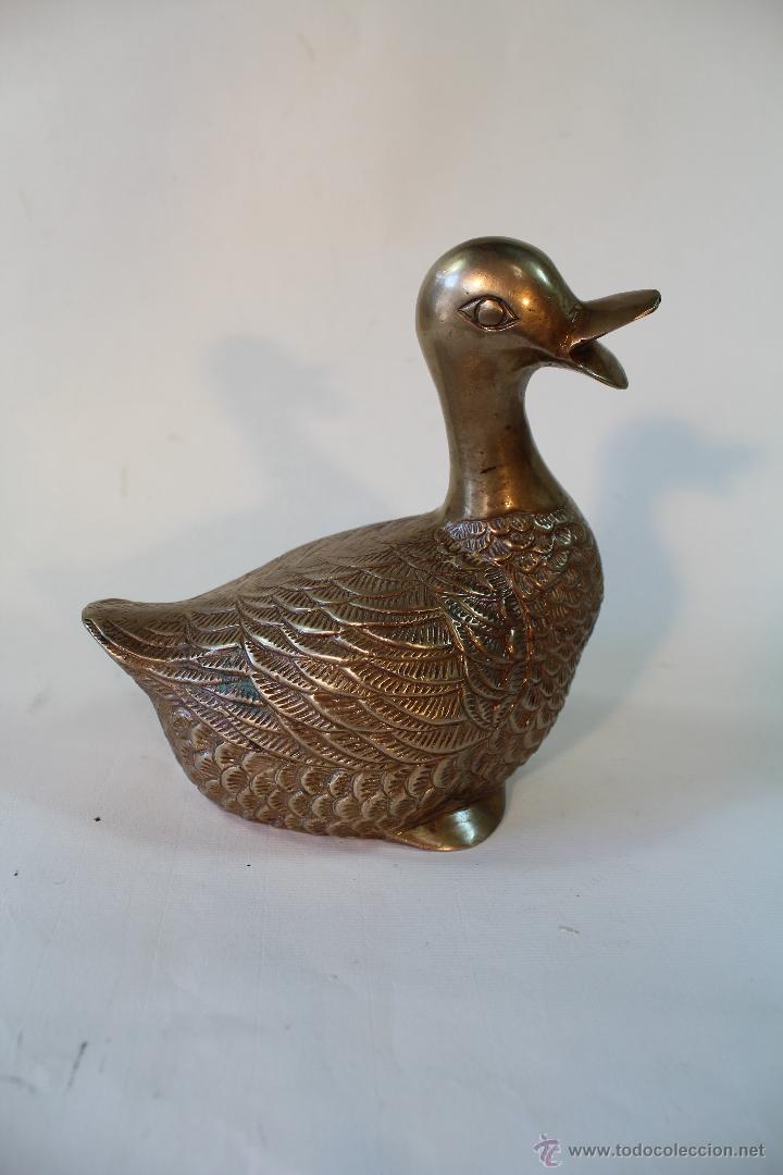 Antig&uuml;edades: FIGURA DE PATO EN BRONCE - Foto 1