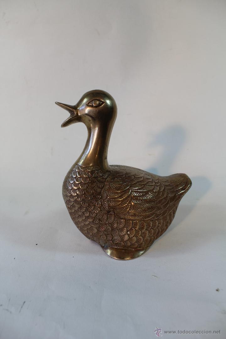 Antig&uuml;edades: FIGURA DE PATO EN BRONCE - Foto 3