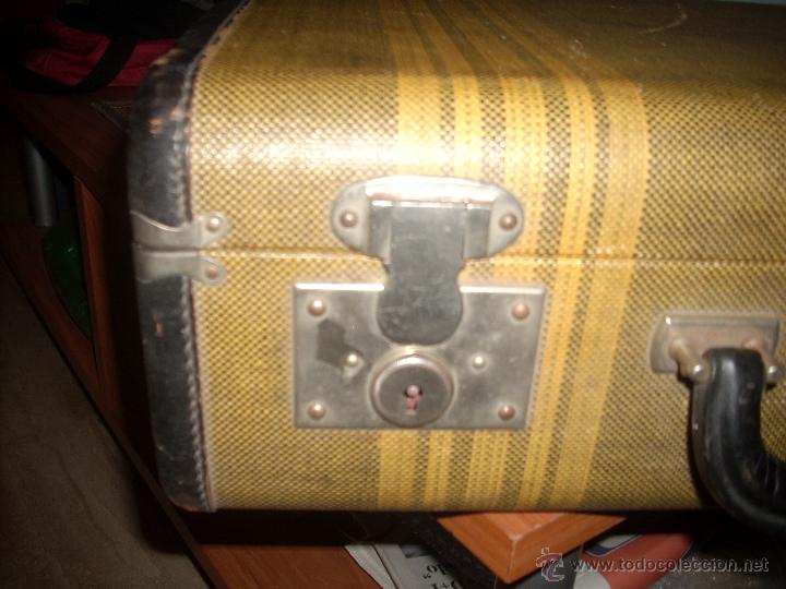 Antig&uuml;edades: MALETA AMARILLA - Foto 2