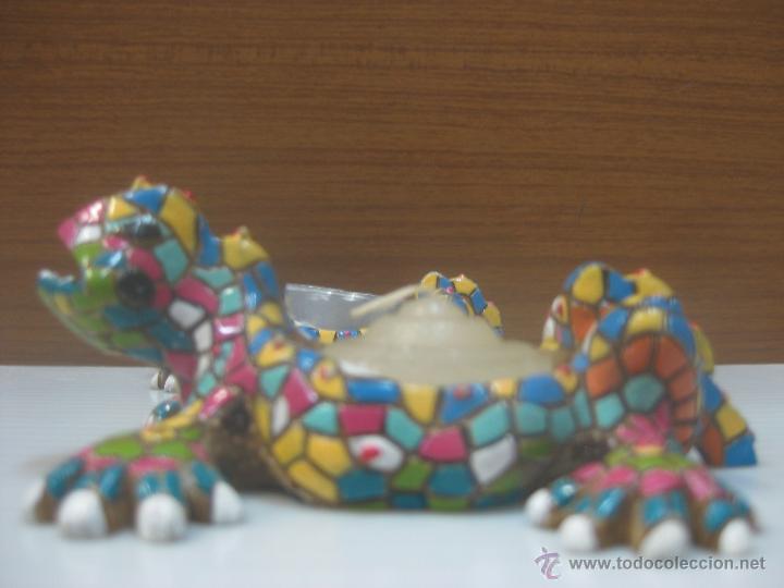 Antig&uuml;edades: dos figuras dragones Gaud&iacute; - Foto 3