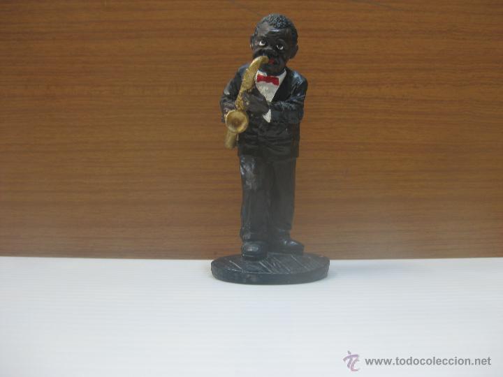Antig&uuml;edades: Figura Saxofonista - Foto 1