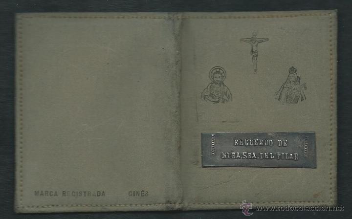 Antig&uuml;edades: Recuerdo de Ntra. Se&ntilde;ora del Pilar. - Foto 1