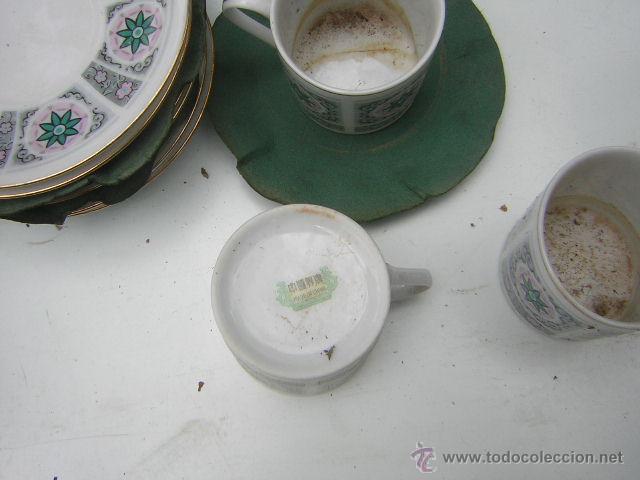 Antig&uuml;edades: 12 platos once tazas - Foto 2