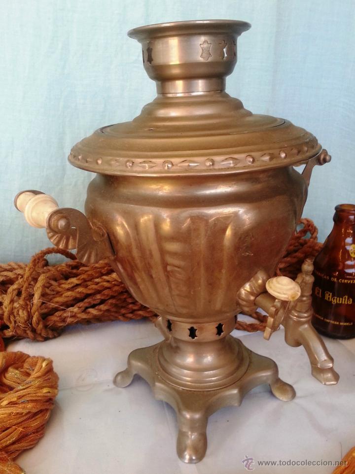 Antig&uuml;edades: VIEJO SAMOVAR. EL&Eacute;CTRICO. ORIGEN RUSO.