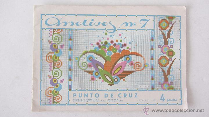 Antig&uuml;edades: AMOTIVOS PUNTO DE CRUZ - Foto 1
